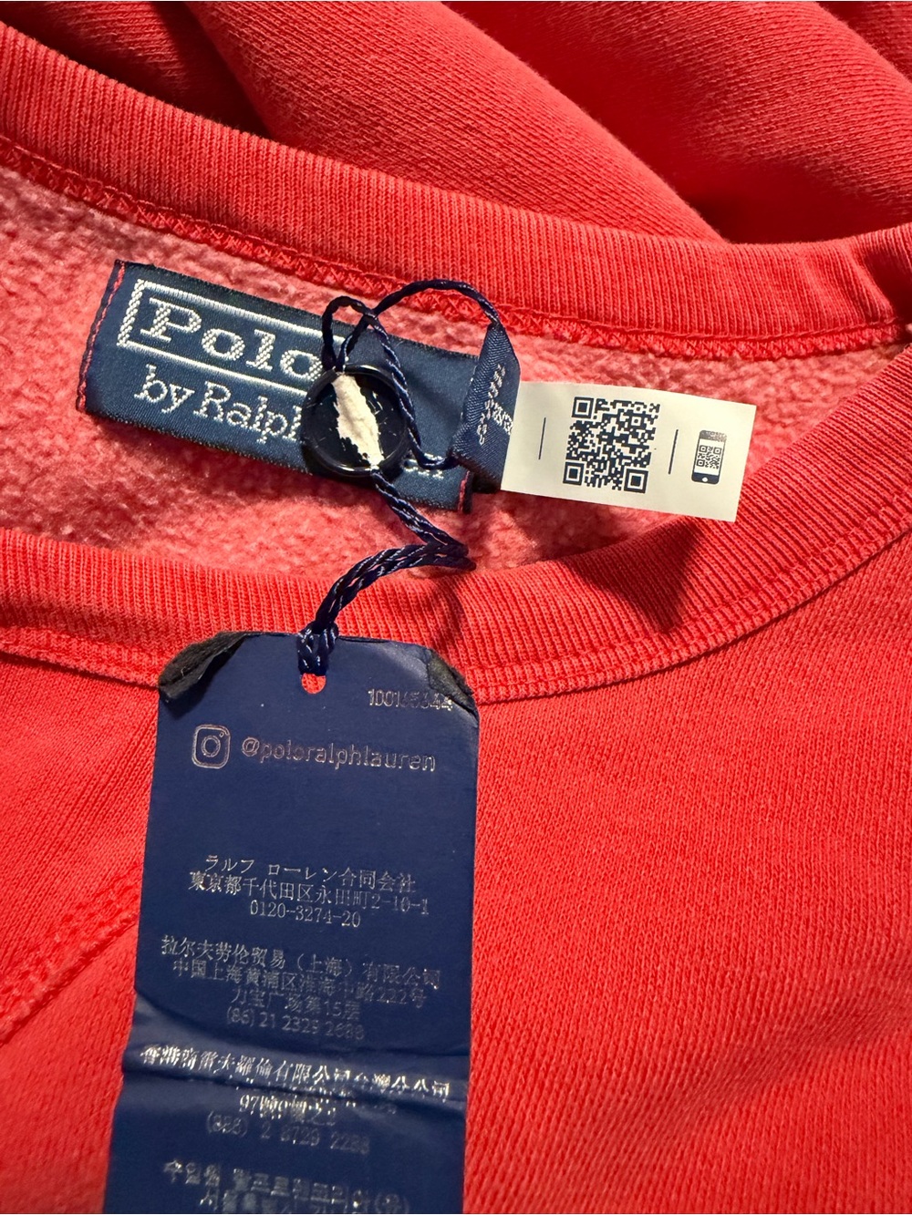 Polo Ralph Lauren Sailmakers Vintage Fleece Sweatshirt Men’s 2XLT tall new - Picture 3 of 10